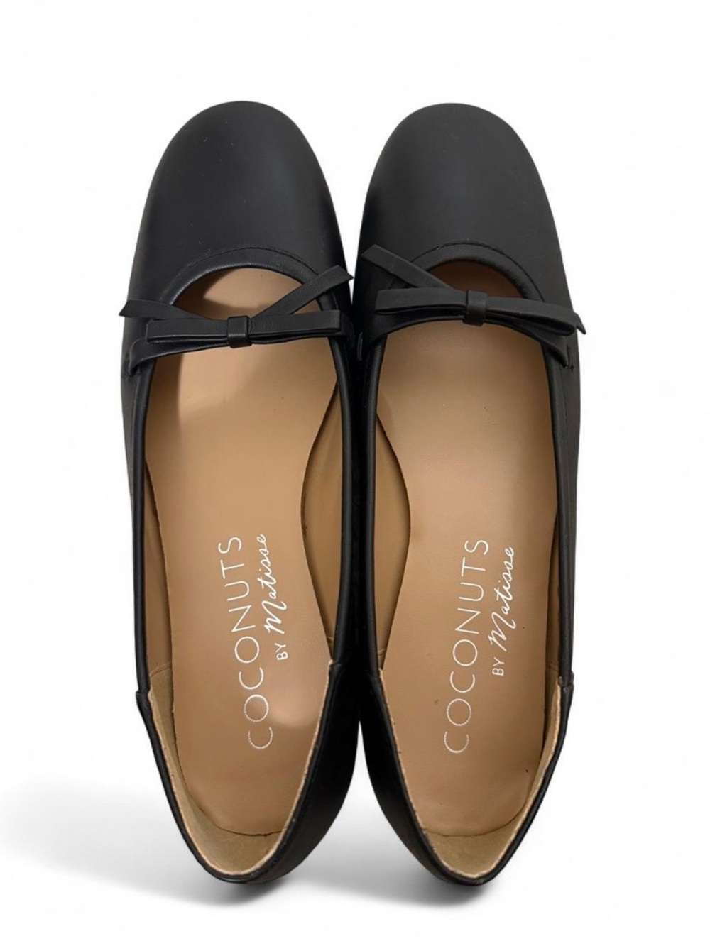 Coconuts by Matisse Black Bow Ballet Flats